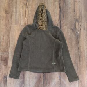 VTG Cold As Ice Women's Medium Sweater Fleece Snowboard Ski Warm Hike Y2K
